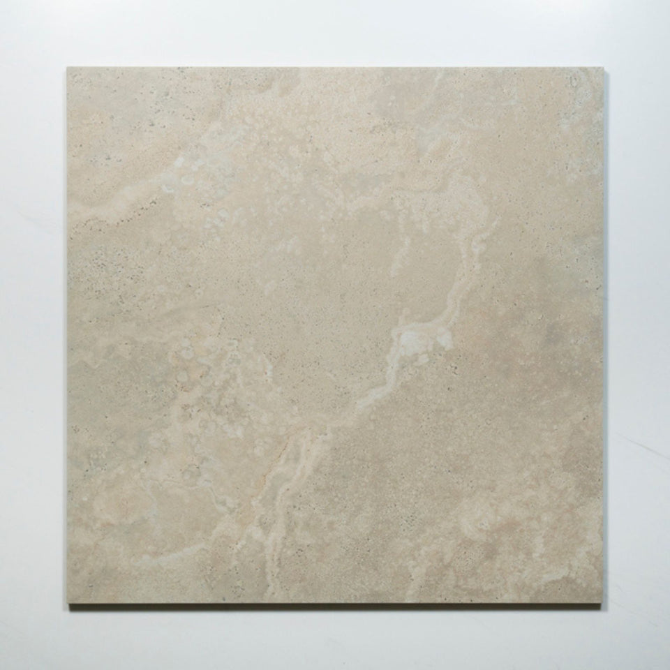 Tuscan Beige Travertine Look Tile 600mm x 600mm