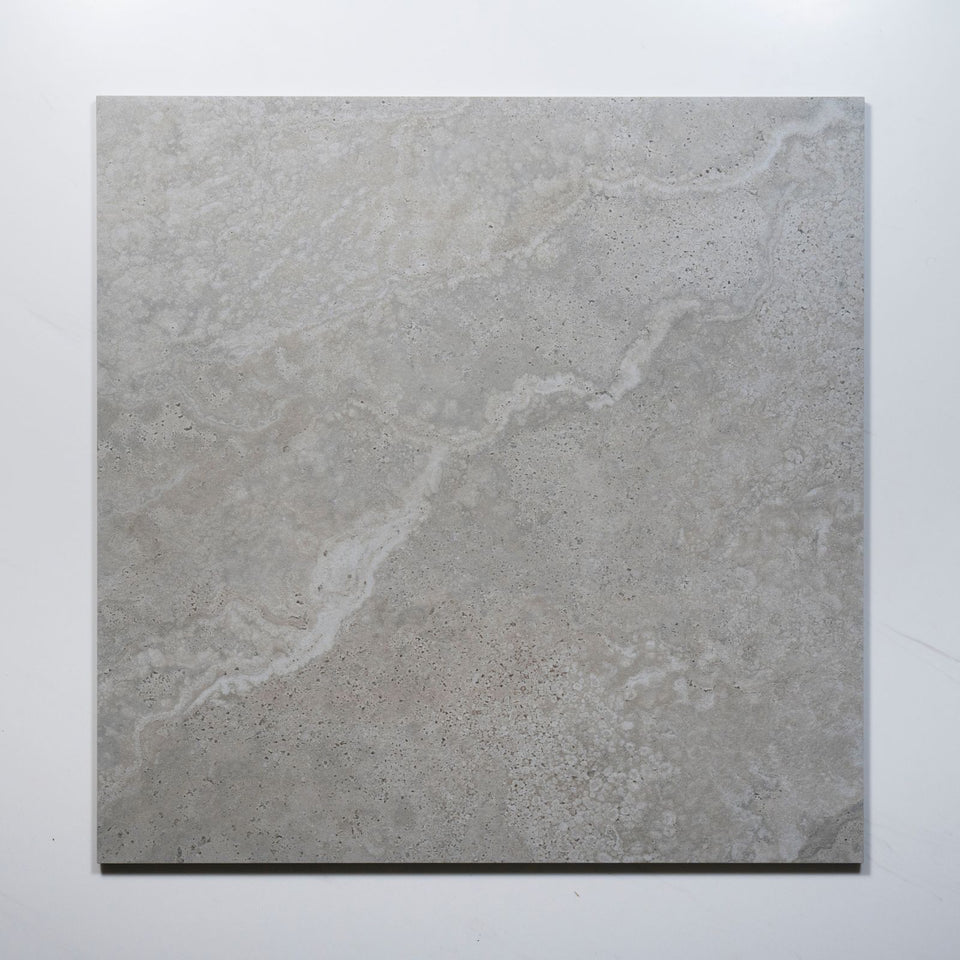 Tuscan Grey Travertine Look Tile 600mm x 600mm External