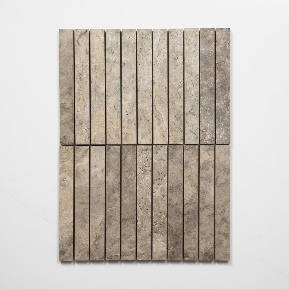 Valerie Rustic Porcelain Finger Mosaics P5 392 x 295mm sheets