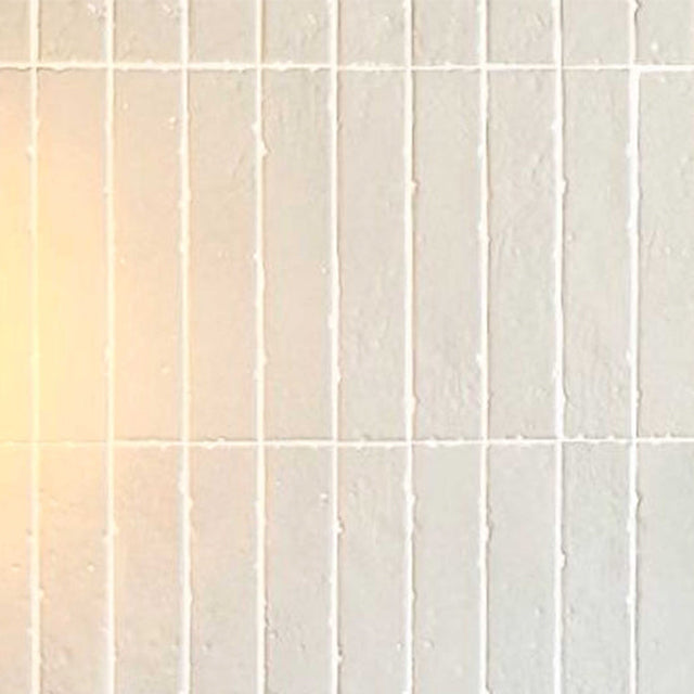 Vanilla Blaire Brick Tile Textured Gloss 45 x 230 x 8mm Porcelain