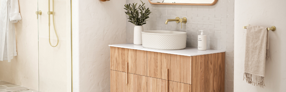 A well designed bathroom is built around the right vanity