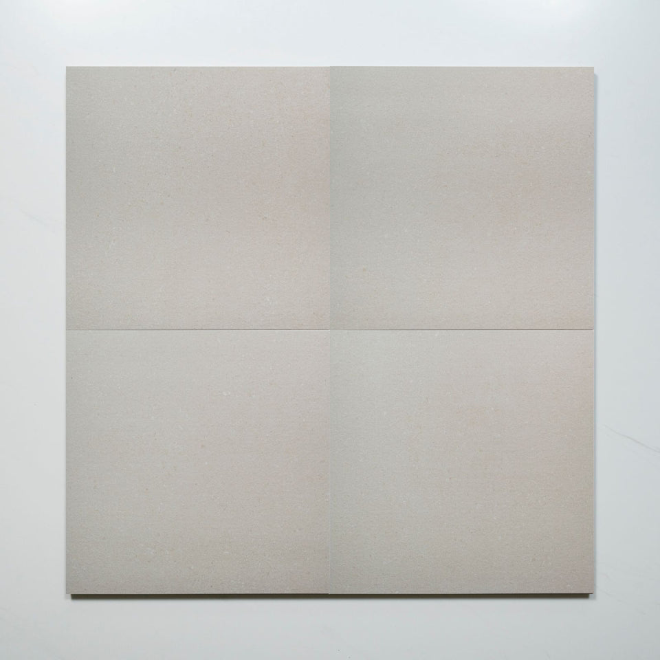 Vela Cream Matte Porcelain Tile 600 x 600mm