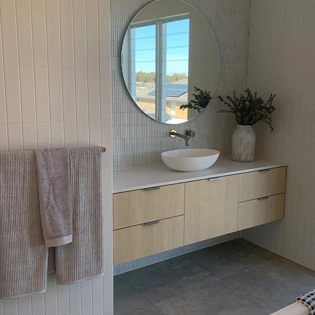 White Bella Subway Tile Matte 65 x 265 x 7mm Ceramic