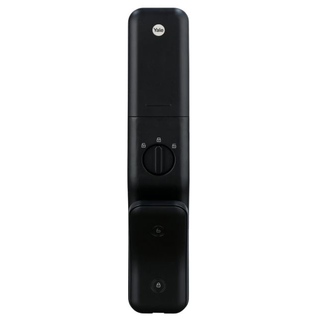 Yale Kyra Pro Smart Push/Pull Mortice Lock with Yale Home Module Matte Black