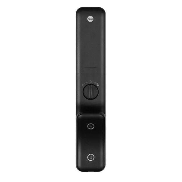 Interior Yale Luna Pro+ Smart Push/Pull Mortice Lock with Yale Home Module Graphite YLN/60/HK/CG - The Blue Space