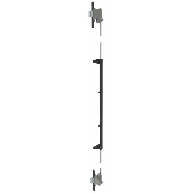 Line Drawing Yale Quattro 3 Point Lock Accessory Kit Y8100/H3PT - The Blue Space