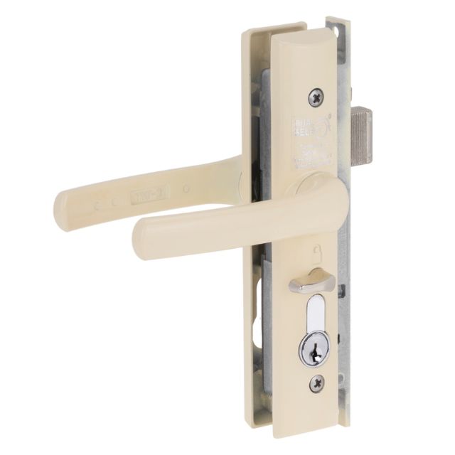 Interior Yale Quattro Hinged Security Door Lock Brown Y8104PRMDP- The Blue Space