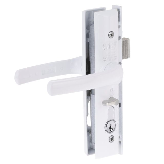 Interior Yale Quattro Hinged Security Door Lock White Y8104WHDP - The Blue Space