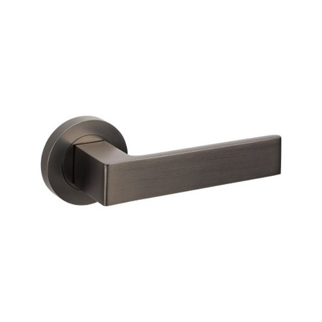 Zanda Boston Entrance Set 70mm Key/Turn Graphite Nickel