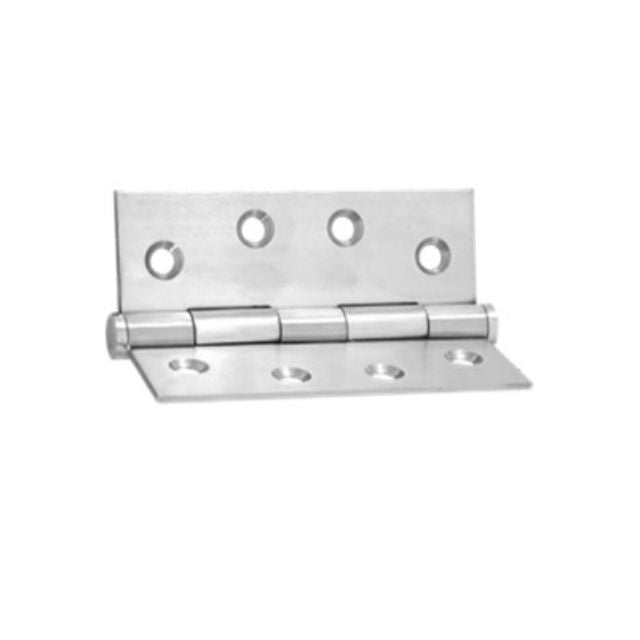Zanda Butt Hinge Fixed Pin 100 x 100mm Stainless Steel