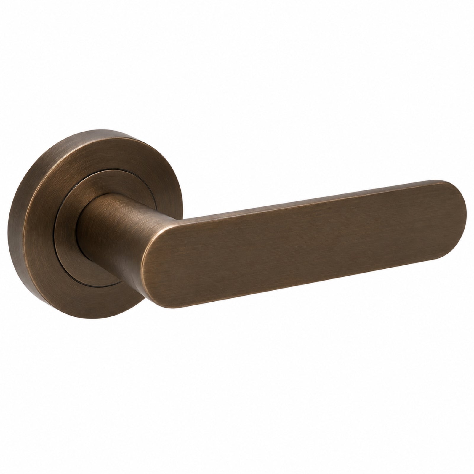 Zanda Duke Dummy Door Handle Set Ember Bronze 10093.D.EB - The Blue Space