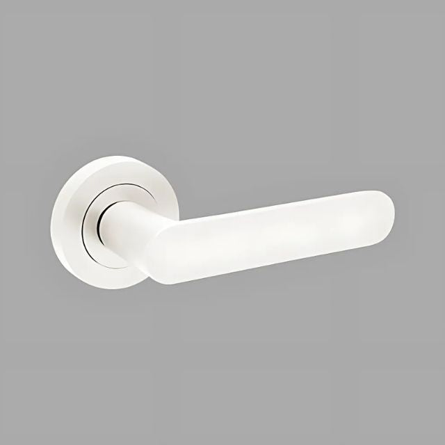 Zanda Duke Entrance Set 70mm Key/Turn White