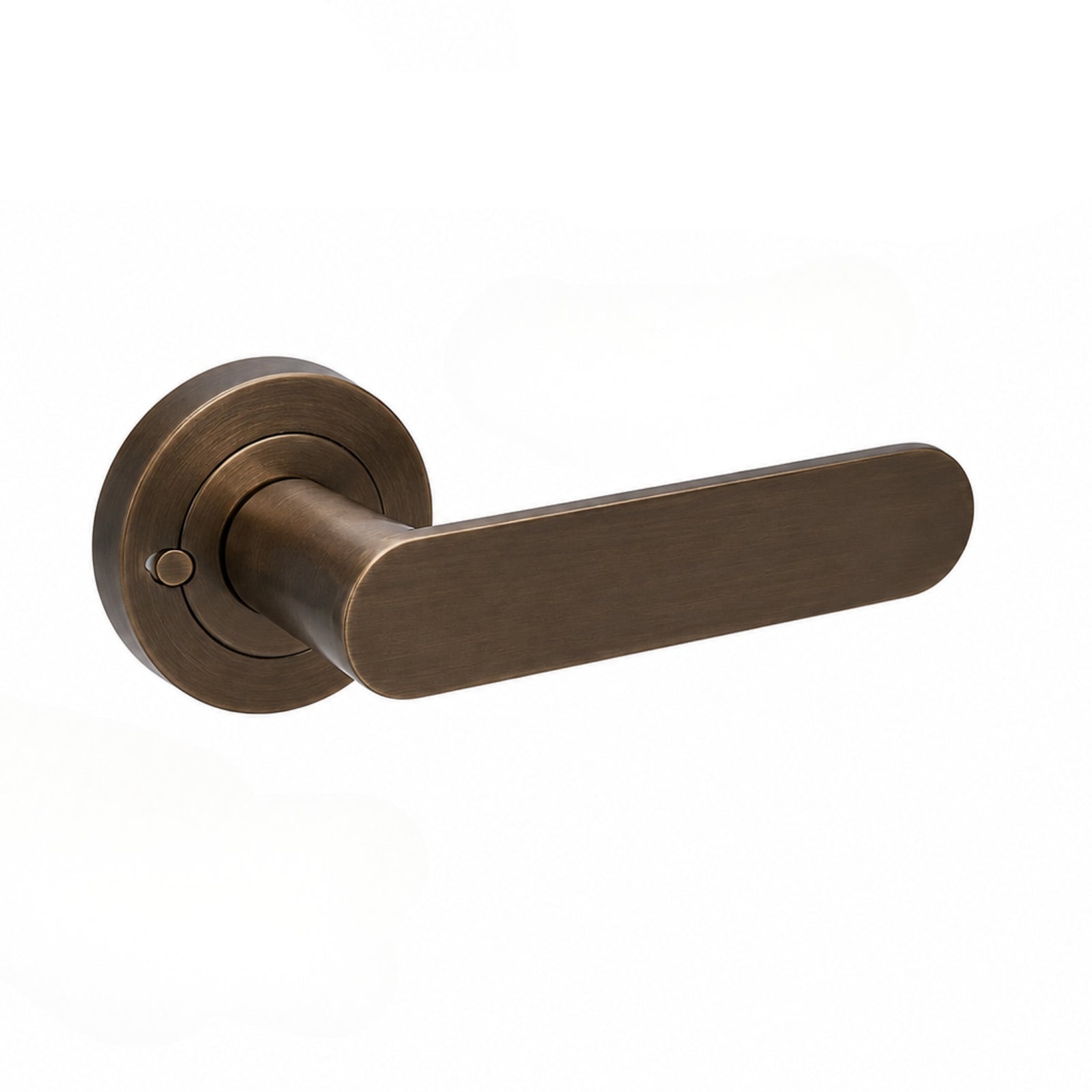 Zanda Duke Privacy Door Handle Set Ember Bronze 10092.EB - The Blue Space