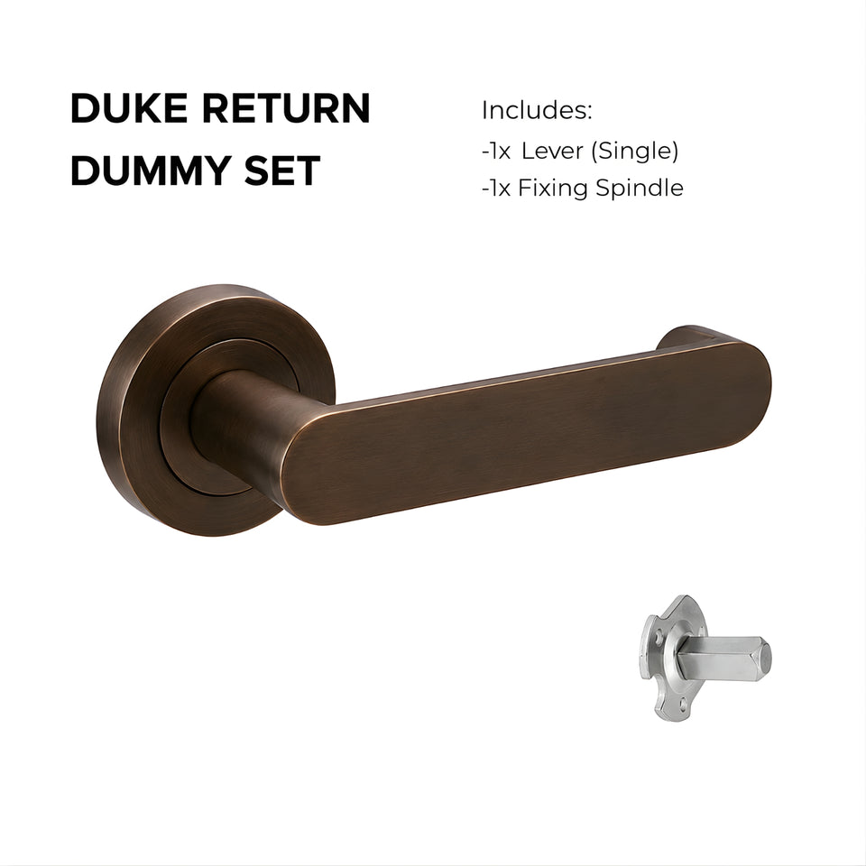 Zanda Duke Return Dummy Lever Ember Bronze