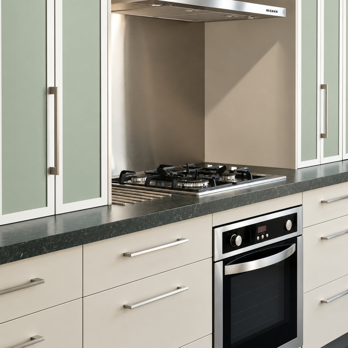 Zanda Marco Brushed Nickel Cabinet Handle 6338.BN - The Blue Space