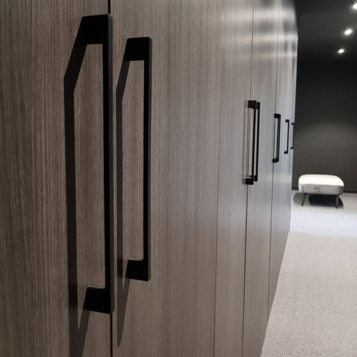 Zanda Marco Matte Black Cabinet Handle  6337.BLK - The Blue Space