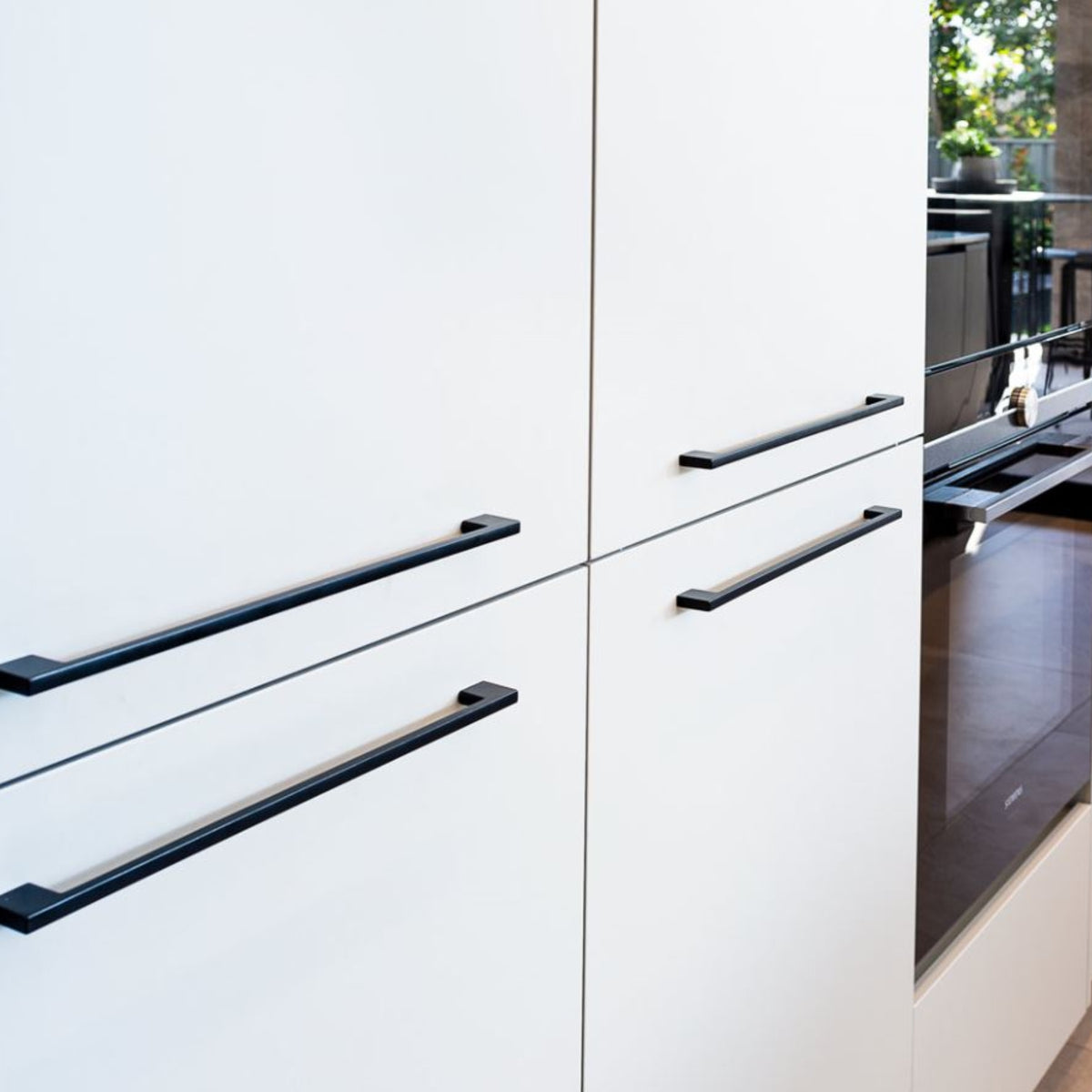 Zanda Marco Matte Black Cabinet Handle  6337.BLK - The Blue Space