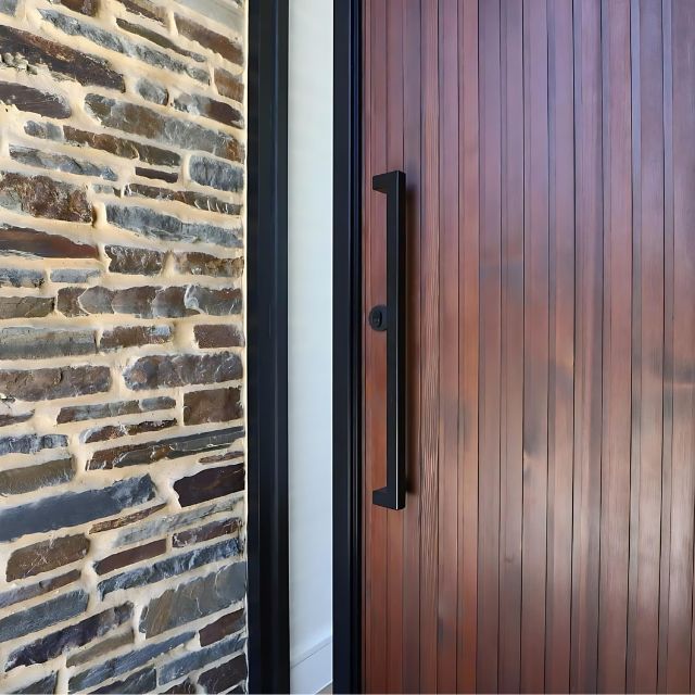 Zanda Nitro Offset Pull Handles 450mm Matte Black