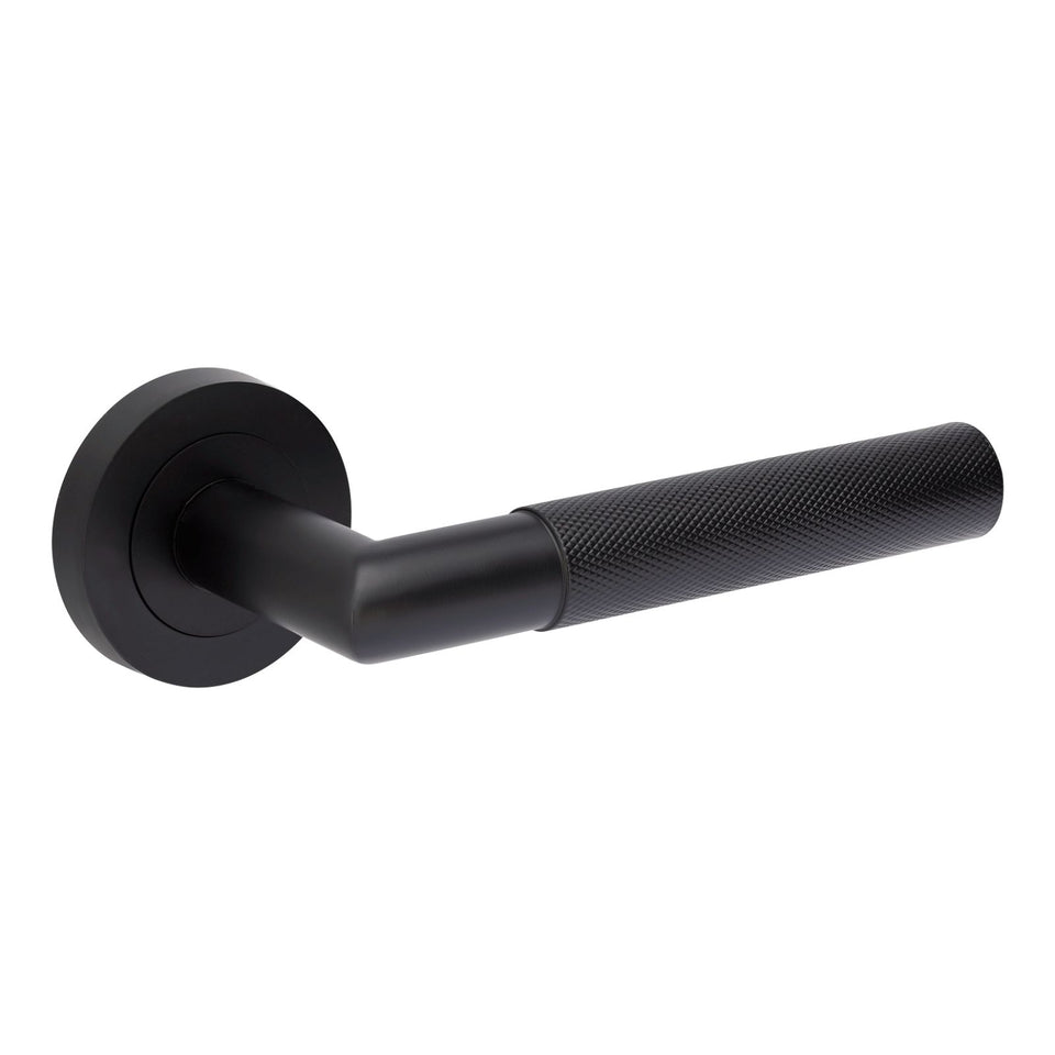Zanda Vertex Passage Lever Set Matte Black