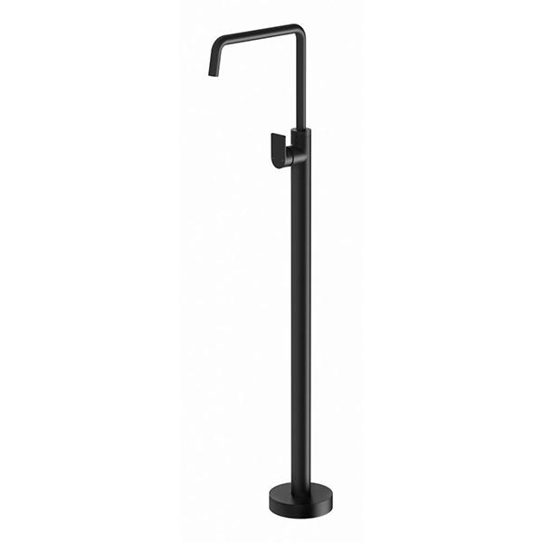 Phoenix Mekko Floor Mounted Bath Mixer - Matte Black