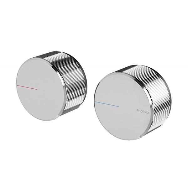 Phoenix Axia Wall Top Assembles - Chrome Online at The Blue Space