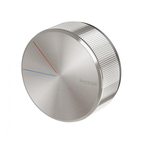 Phoenix Axia Shower/Wall Mixer - Brushed Nickel Online at The Blue Space