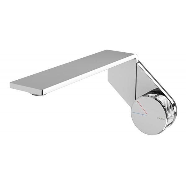 Phoenix Axia Wall Basin/Bath Mixer Set 200mm - Chrome