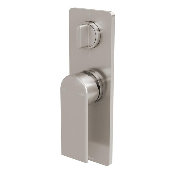 Phoenix Teel Shower/Bath Diverter Mixer - Brushed Nickel at The Blue Space