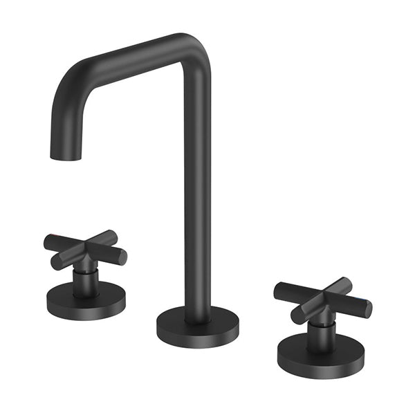 Phoenix Vivid Slimline Plus Basin Set - Matte Black online at The Blue Space