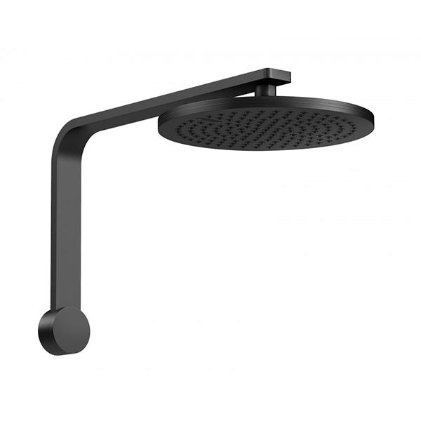 Phoenix NX Quil Shower Arm & Rose - Matte Black
