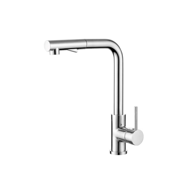 Nero Pull Out Sink Mixer With Vegie Spray Function Chrome