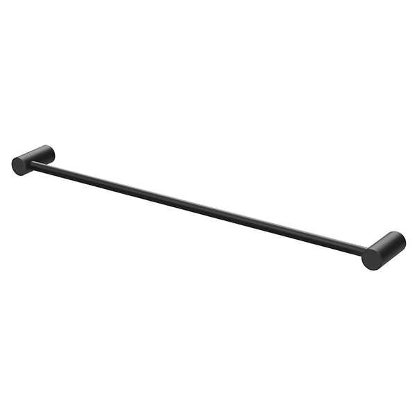 Phoenix Vivid Slimline Single Towel Rail-Matte Black