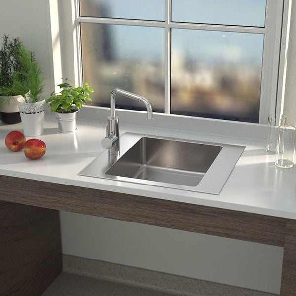 Caroma Evolution Care Single Bowl Stainless Steel Sink