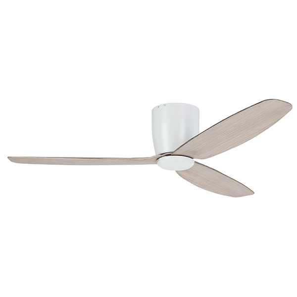 Eglo Seacliff 52" 132cm DC Ceiling Fan White with Oak online at The Blue Space