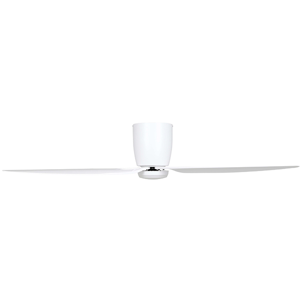 Eglo Seacliff 52in 132cm DC Ceiling Fan with 15W LED CCT Light - White