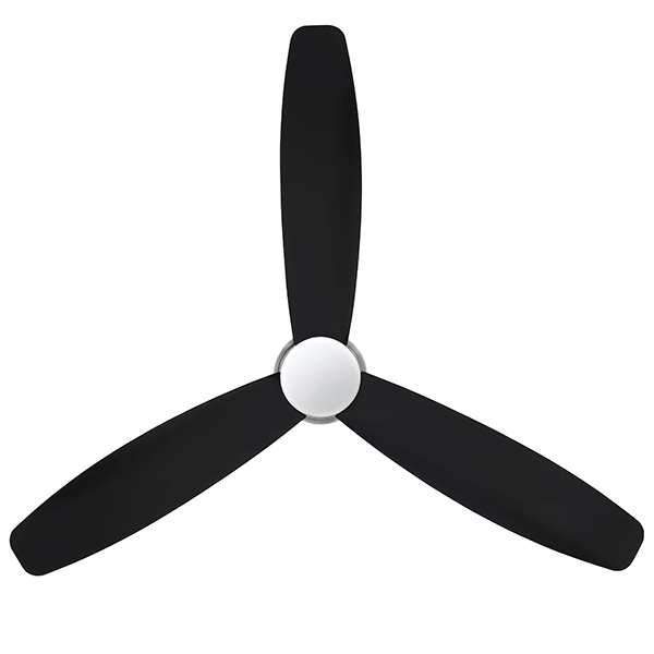 Eglo Seacliff 52in 132cm DC Ceiling Fan with 15W LED CCT Light - Black