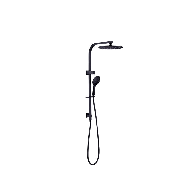 Nero Bianca Twin Shower Matte Black
