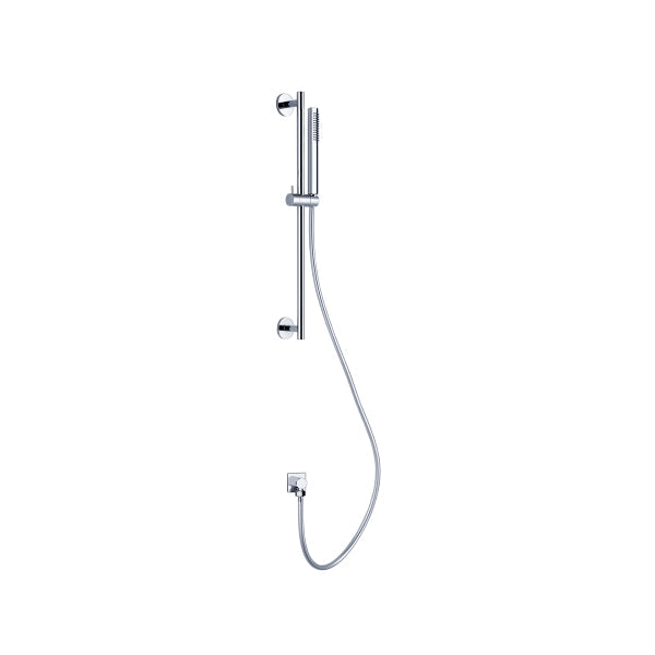 Nero Dolce Shower Rail With Slim Hand Shower Chrome