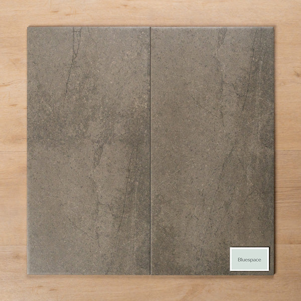Burleigh Grey Matt Cushioned Edge Porcelain Tile 300x600mm