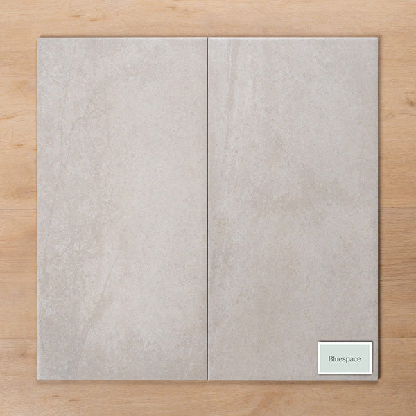 Burleigh Silver Matt Cushioned Edge Porcelain Tile 300x600mm