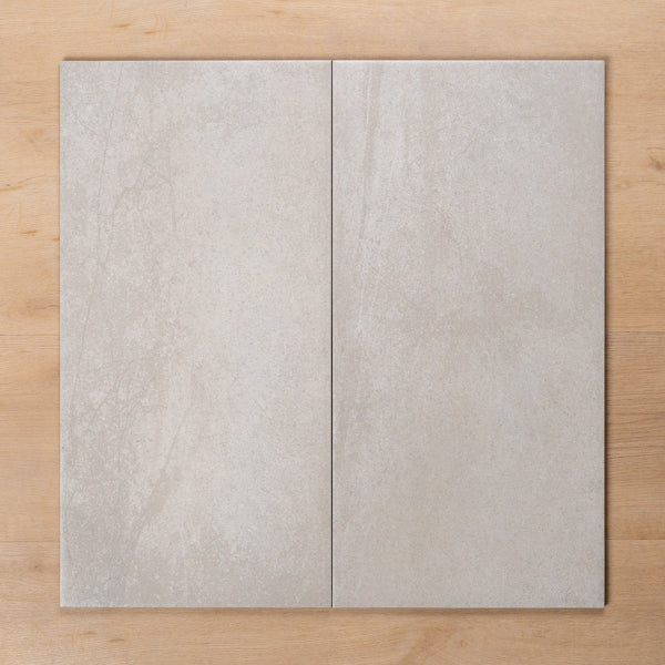 Burleigh Silver Matt Cushioned Edge Porcelain Tile 300x600mm