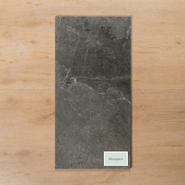 Casuarina Charcoal Honed Porcelain Tile 300x600mm
