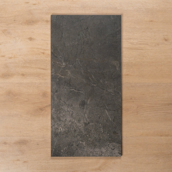 Casuarina Charcoal Matt P4 Porcelain Tile 300x600mm