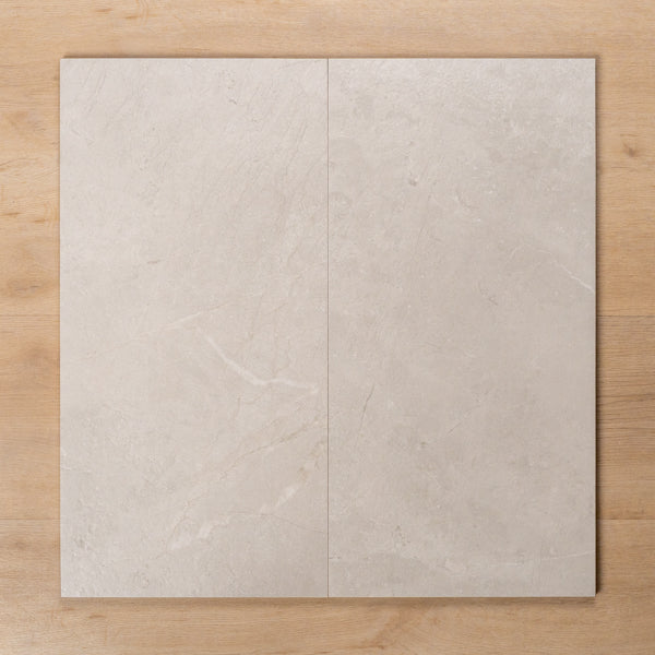 Casuarina White Honed Porcelain Tile 300x600mm