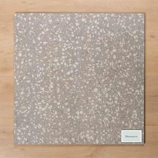 Island Terrazzo Grey Matt P4 Porcelain Tile 300x600mm