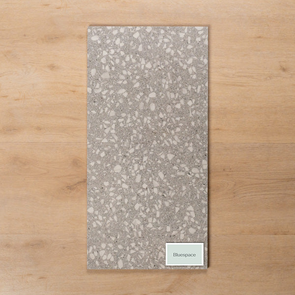 Island Terrazzo Grey Matt P4 Porcelain Tile 300x600mm