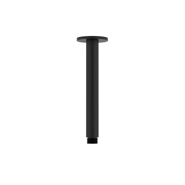 Clark Ceiling Shower Arm 200mm - Matte Black
