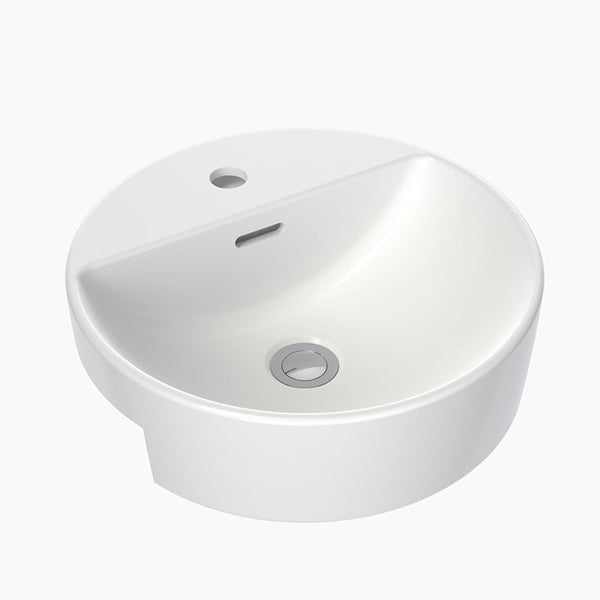 Clark Round Semi Recessed Basin 400mm