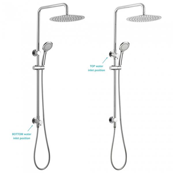 Fienza Stella Multifunction Twin Rail Shower