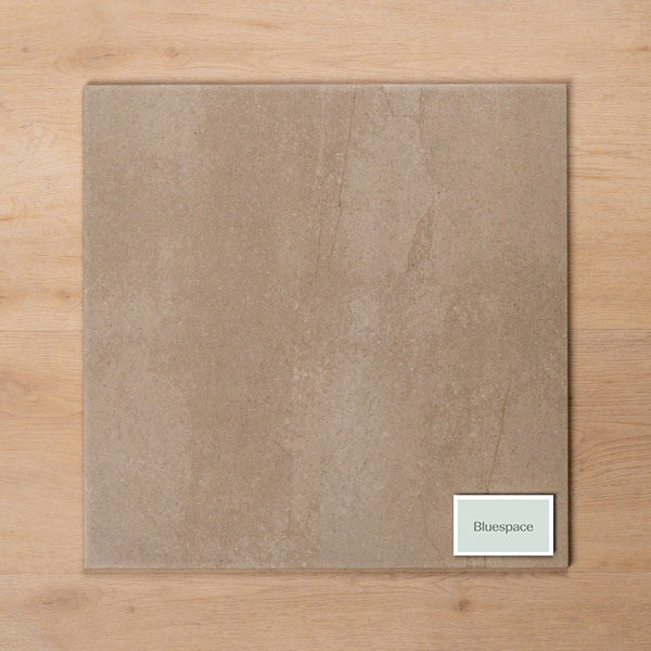 Burleigh Latte External Cushioned Edge Porcelain Tile 450x450mm